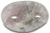 Polished Rose Quartz Bowl #304681-1